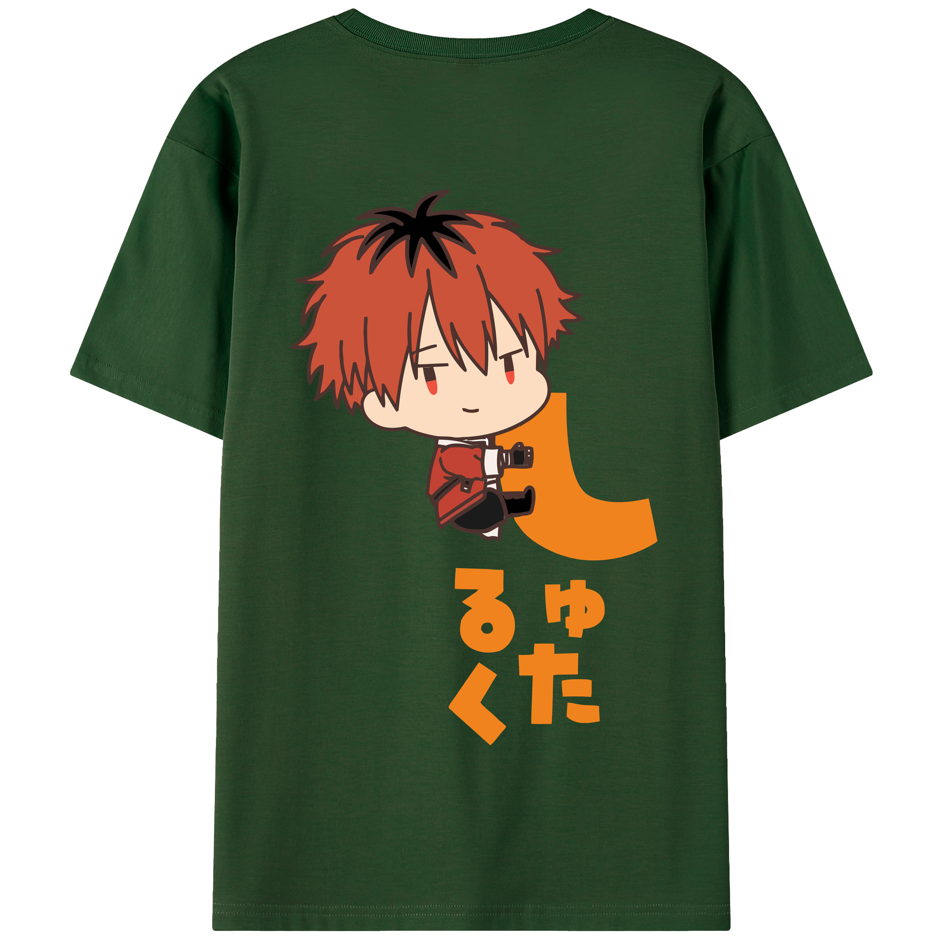 （画像用） 葬送のフリーレン Frieren 綿100％半袖Tシャツ（背面プリント）